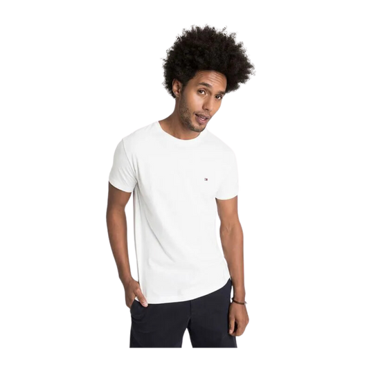 Camiseta Clássica Gola C - Tommy Hilfiger