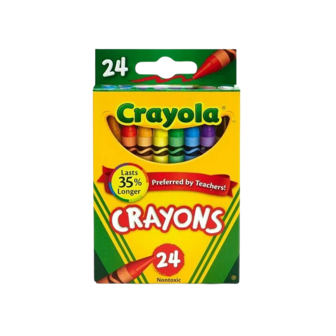 Giz de Cera 24 Cores Crayola