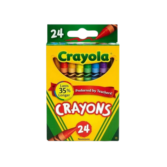 Giz de Cera 24 Cores Crayola