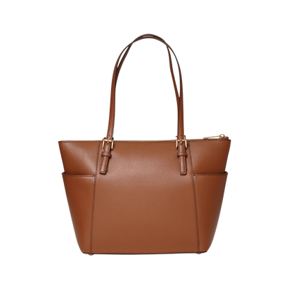 Bolsa Tote Jet Set Média De Couro Michael Kors