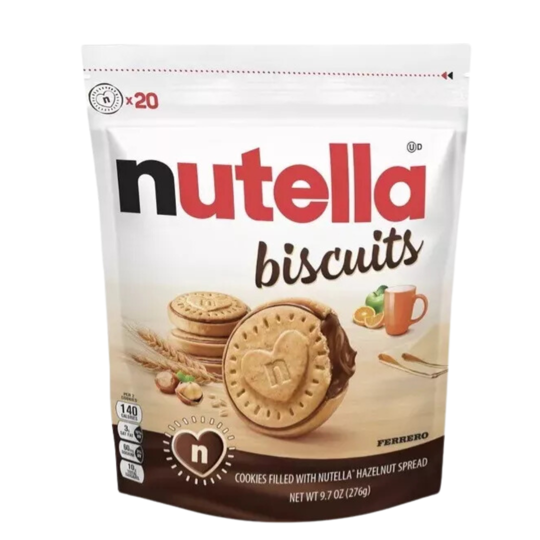 Nutella Biscuits - Biscoito recheado creme de avelã ferrero