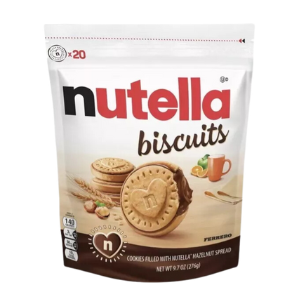 Nutella Biscuits - Biscoito recheado creme de avelã ferrero