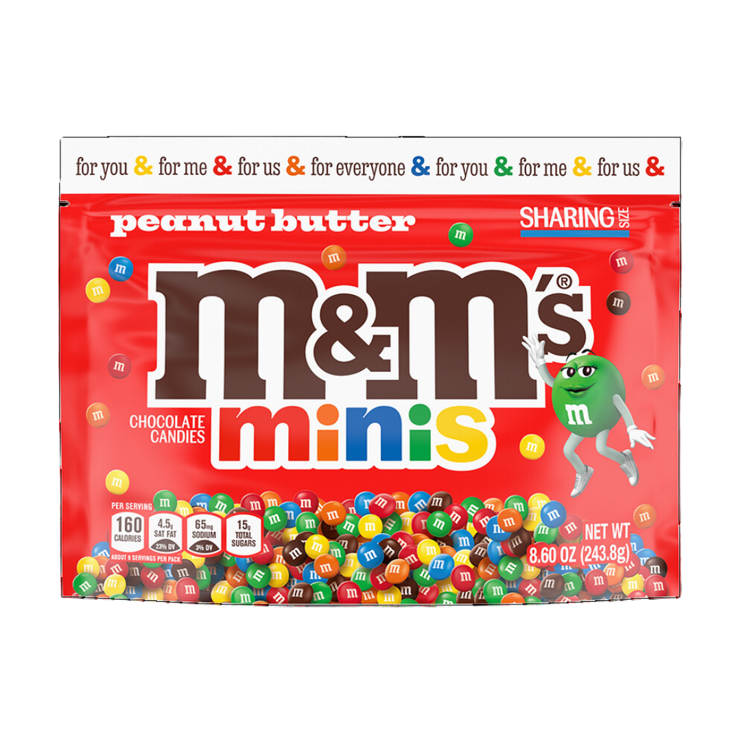 M&M's Minis - Pasta de amendoim