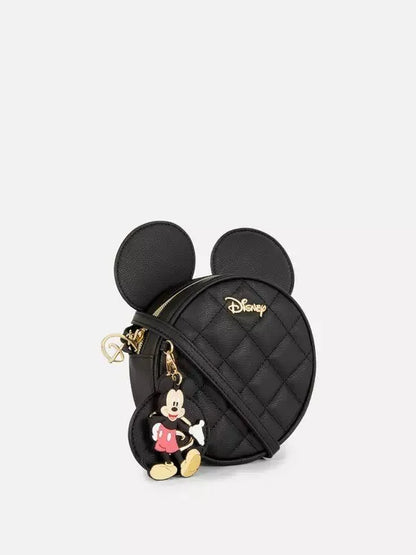 Bolsa Disney Mickey Mouse Com Dois Chaveiros