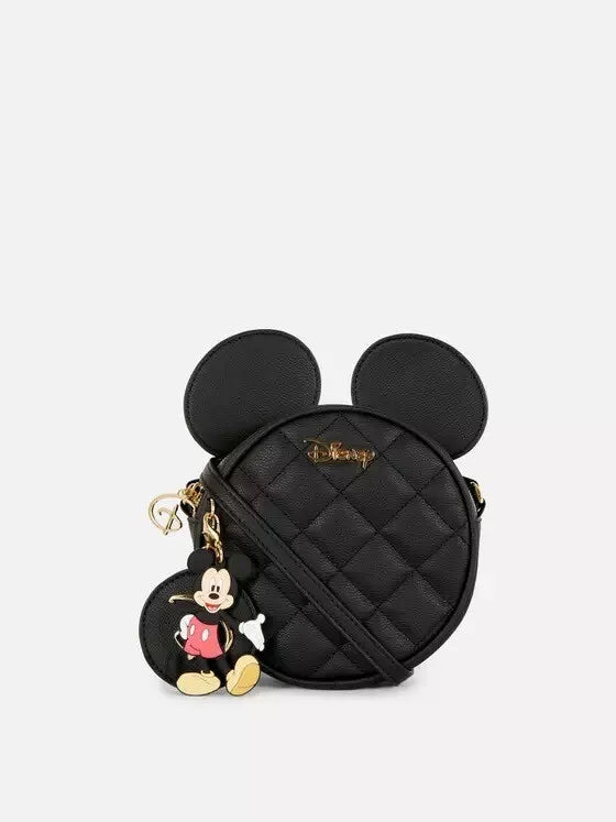 Bolsa Disney Mickey Mouse Com Dois Chaveiros